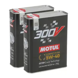 4L 4 Liter MOTUL 300V COMPETITION 5W-40 Motor&ouml;l Vollsynthetisch Motorsport RACING