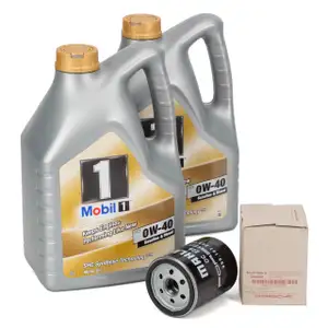 10L Mobil 1 FS 0W40 Motor&ouml;l &Ouml;l + MAHLE &Ouml;lfilter f&uuml;r PORSCHE 993 Carrera / Turbo / GT2