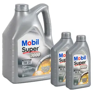 7L 7 Liter Mobil SUPER 3000 FORMULA P 0W-20 0W20 Motor&ouml;l ACEA C5 PSA B712010