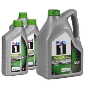 8L Mobil 1 ESP FORMULA P 5W-30 Motor&ouml;l f&uuml;r MB 229.31/51/52 dexos2 PSA B71 2290/2297