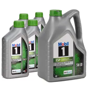 9L Mobil 1 ESP FORMULA P 5W-30 Motor&ouml;l f&uuml;r MB 229.31/51/52 dexos2 PSA B71 2290/2297