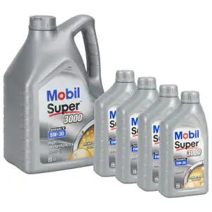 9L 9 Liter Mobil 1 SUPER 3000 FORMULA 5 5W-30 Motor&ouml;l f&uuml;r MB 229.31/51/52 VW 504/507.00