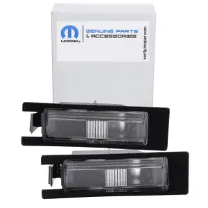 2x ORIGINAL Alfa Romeo Fiat MOPAR Kennzeichenleuchte Bravo 2 198 Punto 199 Mito 955