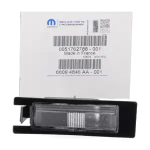 ORIGINAL Fiat MOPAR Kennzeichenleuchte Geh&auml;use Grande / Punto 199 Bravo 2 links 51762788