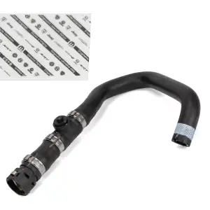 ORIGINAL Fiat MOPAR Heizschlauch Heizungsschlauch Ducato 250 Multijet 3.0D 1356020080