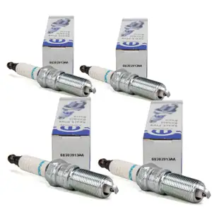 4x MOPAR Z&uuml;ndkerze f&uuml;r CHRYSLER PT Cruiser Sebring Voyager 4 2.0 2.4 68303913AA