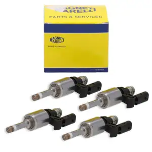 4x MAGNETI MARELLI Einspritzventil VW Golf 7 Passat B8 Polo 5 1.2/1.4 TSI 04E906036AF