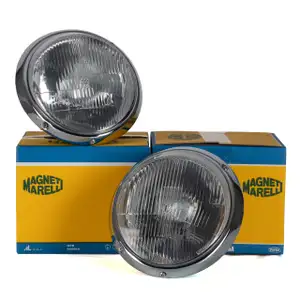 2x MAGNETI MARELLI HALOGEN Scheinwerfer für PORSCHE 911 1969-83 vorne 91163111300
