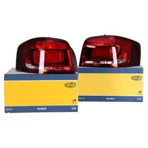 2x MAGNETI MARELLI ABGEDUNKEL Heckleuchte AUDI A3 S3 8P 3-TÜRER