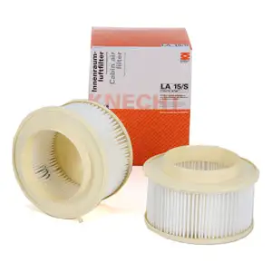 KNECHT / MAHLE LA15/S Innenraumfilter Pollenfilter Satz f&uuml;r PORSCHE 911 993