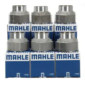 6x MAHLE 503WR2700 Zylinderlaufbuchse f&uuml;r PORSCHE 911 3.0 SC / Carrera 93010411990