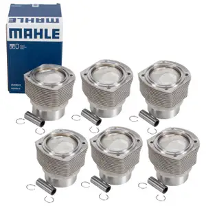 6x MAHLE 5030390 Kolben Reparatursatz f&uuml;r PORSCHE 911 2.2 S 180 PS 09.69-02.72 91110391891