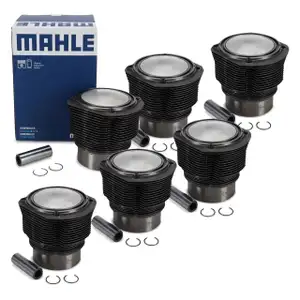 6x MAHLE 5034590 Kolben Reparatursatz f&uuml;r PORSCHE 911 / Targa 2.2 T 125 PS 01.1970-12.1972