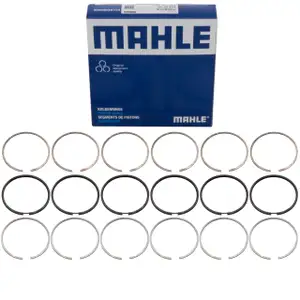 6x MAHLE 50308N0 Kolbenringsatz f&uuml;r PORSCHE 911 Targa 2.0 S 160 PS 07.66-11.68 90110390101