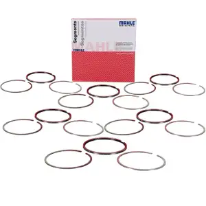 6x MAHLE 50359N0 Kolbenringsatz f&uuml;r PORSCHE 911 2.7 + S Carrera 150-175 PS 72-77