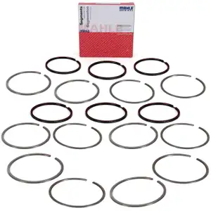 6x MAHLE 50326N0 Kolbenringsatz f&uuml;r PORSCHE 911 2.0 T/L/S 1963-1972 + 914 /6 2.0