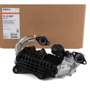 MAHLE CE43000P Kühler Abgasrückführung + AGR Ventil CITROEN Berlingo 3 C3 3 1.5 BlueHDi