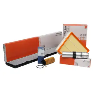 KNECHT/MAHLE Filter-Set 4-tlg f&uuml;r BMW 3er E90-93 316-320d X1 E84 16-25d N47 ab 02.2010