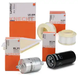 KNECHT / MAHLE Filter-Set 4-tlg f&uuml;r PORSCHE 993 3.6/3.8 Carrera 3.6 Turbo / GT2