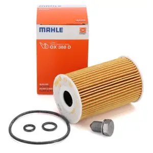 MAHLE OX388D &Ouml;lfilter + Schraube f&uuml;r VW Golf 6 Passat B6 B7 Polo 5 Tiguan T5 1.6/2.0 TDI