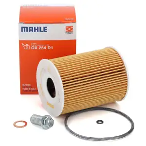 MAHLE OX254D1 &Ouml;lfilter + Schraube f&uuml;r MERCEDES-BENZ W211 X164 W164 W221 420/450CDI OM629