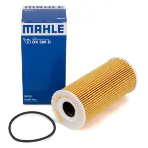 MAHLE OX366D &Ouml;lfilter f&uuml;r PORSCHE 718 Boxster Cayman (987 981 982) 9A110722400