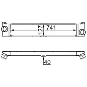 MAHLE CI157000S Ladeluftk&uuml;hler f&uuml;r FIA Ducato (250_) 2.0/2.2/2.3D Multijet 1340763080