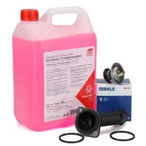 BEHR MAHLE Thermostat Flansch Dichtung 5L G12 Frostschutz f&uuml;r VW Golf 4 T5 A3 1.9 TDI