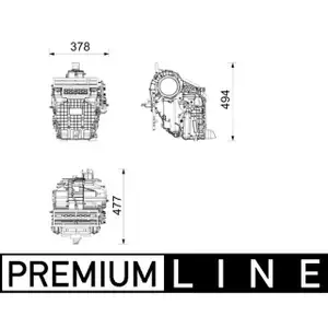 MAHLE AE263000P Verdampfer Klimaanlage f&uuml;r PEUGEOT e-208 136/156 PS 9833378380