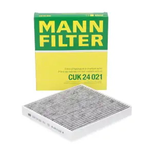 MANN CUK24021 Innenraumfilter Aktivkohle f&uuml;r BMW F70 F74 U06 X1 U11 X2 U10 64115A547D9