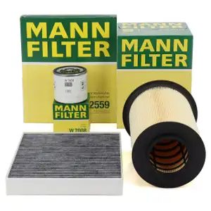 MANN Filterset Filterpaket FORD C-Max (DM2) 1.6 100/116 PS 02.2007-09.2010