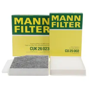 MANN Innenraumfilter + Vorfilter f&uuml;r MERCEDES W205 C257 W213 C/A238 N293 W463 10/C253