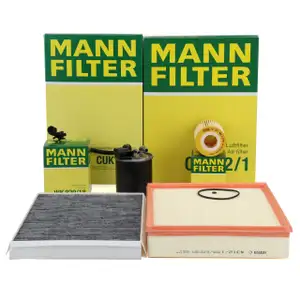 MANN Filter-Set 4-tlg f&uuml;r MERCEDES Sprinter B906 319CDI 519CDI 190 PS OM642