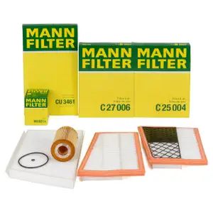 MANN Filter-Set 3-tlg f&uuml;r MERCEDES C-Klasse W203 S203 C320CDI CLK C209 A209 320CDI OM642