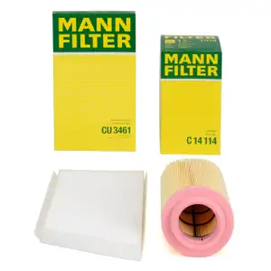 MANN Filter-Set 2-tlg f&uuml;r MERCEDES C-Klasse W203 S203 CL203 CLK C209 A209 M271