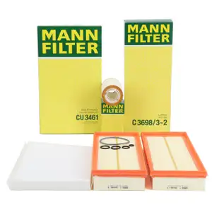 MANN Filter-Set f&uuml;r MERCEDES C-Klasse W203 S203 CL203 CLK C209 A209 230-55AMG M272
