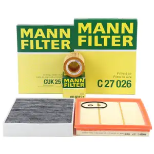 MANN Filterset Filterpaket f&uuml;r BMW 2er M2 F87 370 PS N55 11.2015-06.2018