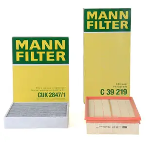 MANN Filter-Set für PORSCHE Cayenne (92A) VW Touareg (7P) 3.0 S 3.6 3.0 DIESEL