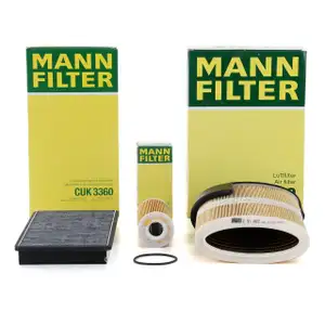 MANN Filter-Set f&uuml;r PORSCHE BOXSTER CAYMAN (987) 2.9 + S 3.4 + R 3.4