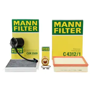 MANN Filter-Set 4-tlg f&uuml;r MERCEDES Sprinter 906 10-16 CDI OM651 ab 05.2009