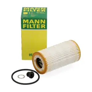 MANN HU7034z &Ouml;lfilter + Schraube f&uuml;r AUDI S4 B9 S5 F5 A6 C8 A7 4K A8 Q5 SQ5 Q7 4M 45/50TDI