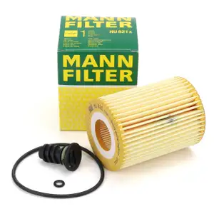 MANN HU821x &Ouml;lfilter + Schraube f&uuml;r MERCEDES W213 C/A238 10/C253 W166 W222 350d OM642