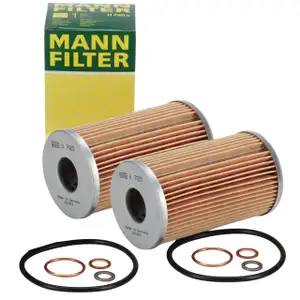 2x MANN H720x Ölfilter für MERCEDES /8 W114 W115 W123 W460 W108 M115 M121 M123 0001800009