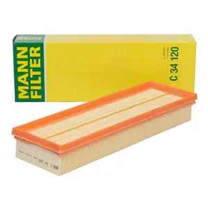 MANN C34120 Luftfilter f&uuml;r BMW 5er F10 F11 518-520d X3 F25 18d X4 F26 20d X5 13718570043