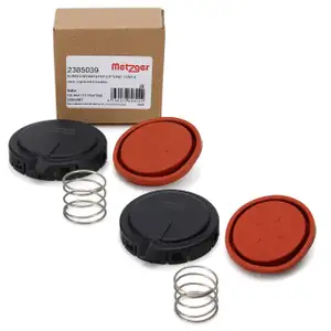 2x METZGER Membran Kurbelgeh&auml;useentl&uuml;ftung f&uuml;r BMW 5er E60 E61 6er E63 E64 E65 X5 E53 N62