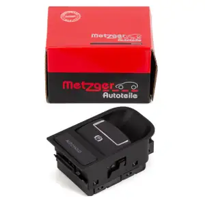 METZGER Schalter Feststellbremse Schwarz f&uuml;r VW Tiguan Sharan 7N SEAT Alhambra 2