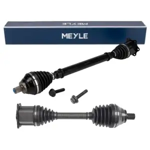 2x MEYLE Antriebswelle f&uuml;r VW Passat B8 Touaren 5T1 Superb 3 2.0 TDI mit 6-Gang vorne
