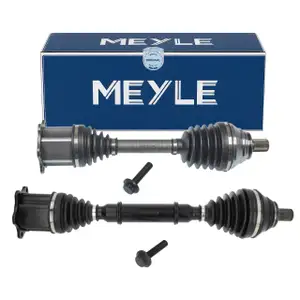 2x MEYLE Antriebswelle Gelenkwelle f&uuml;r AUDI A3 8V Leon ST Octavia 3 2.0 TDI Allrad vorne