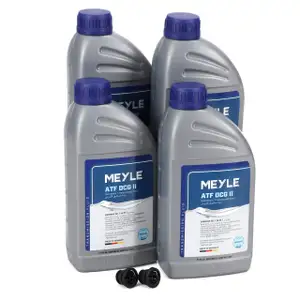 4L MEYLE ATF DCG II Getriebe&ouml;l + 2x ORIGINAL VAG &Ouml;lablassschraube 0CK321439A