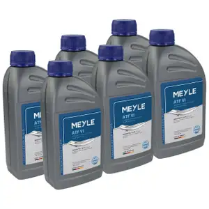 6L 6 Liter MEYLE 0140192500 ATF VI Getriebe&ouml;l Automatikgetriebe&ouml;l